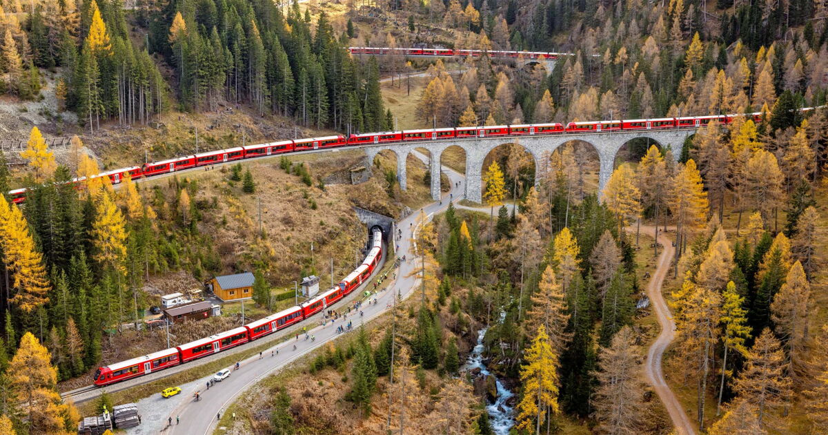 Travel Event Rhb Rhätische Bahn schafft den Weltrekord! - travelnews.ch