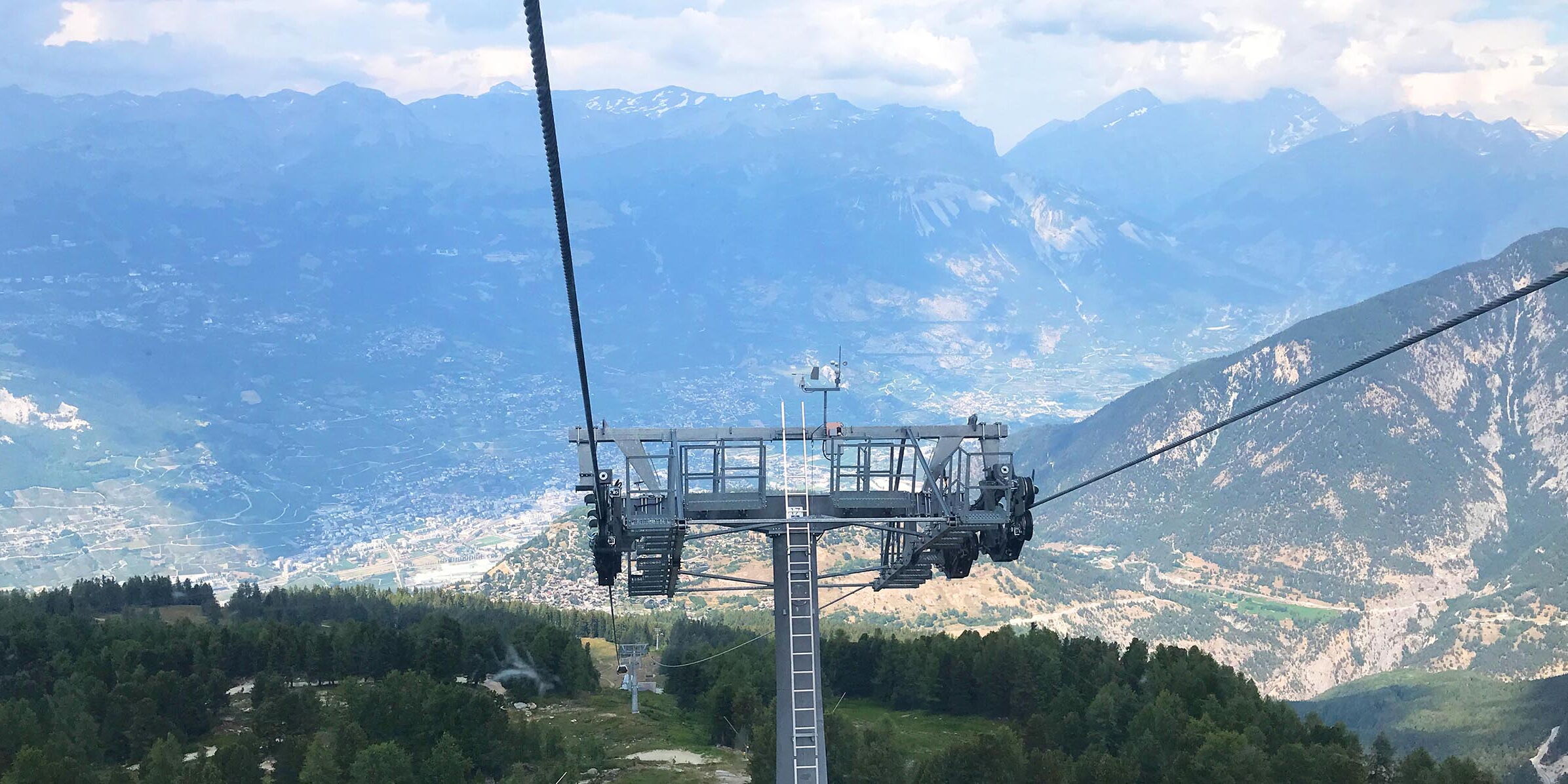 Hier oben ist es nur 23 Grad - Sommerausflüge in der Schweiz ...
