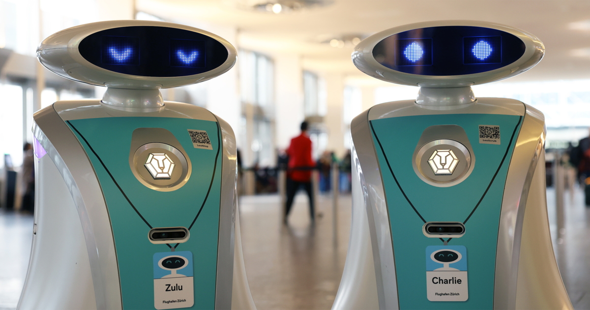 Weltneuheit Park Roboter Am Flughafen www.travelnews.ch